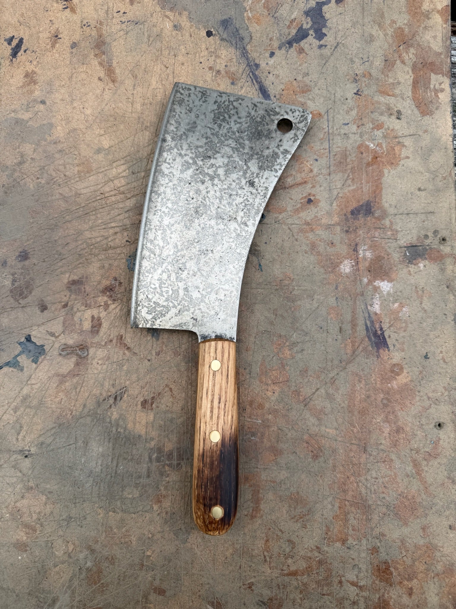 CHEF KNIFE (Rehabbed Cleaver)