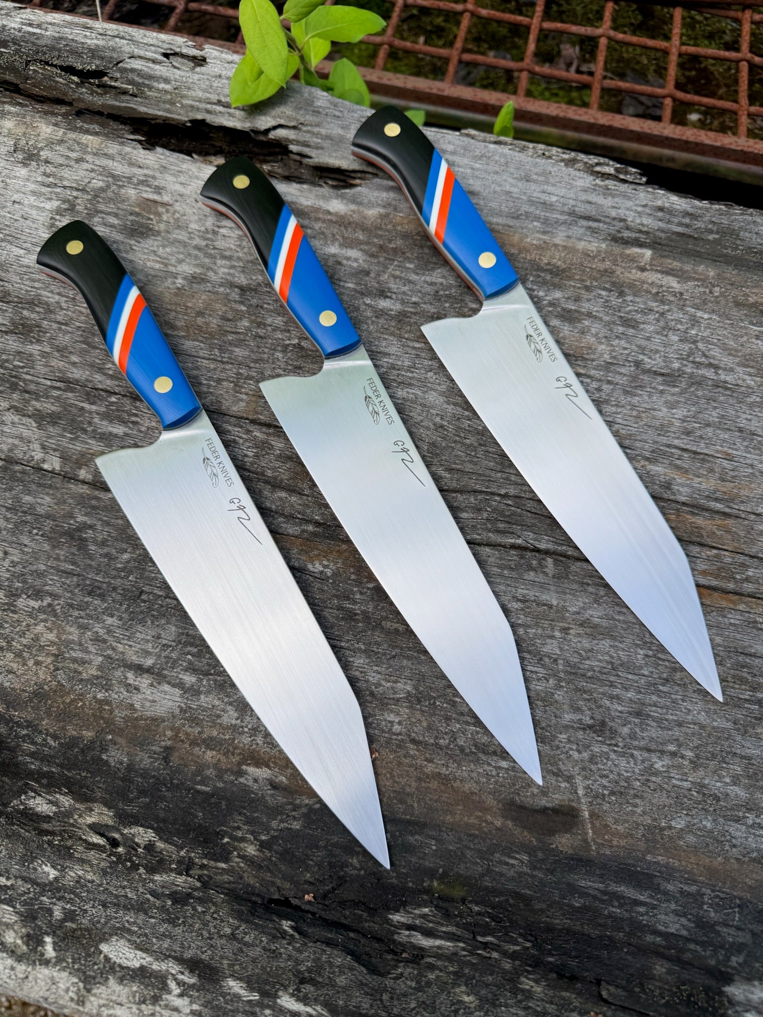 (Pre Order) Chef Knife (Limited Edition NY Knicks K-tip)