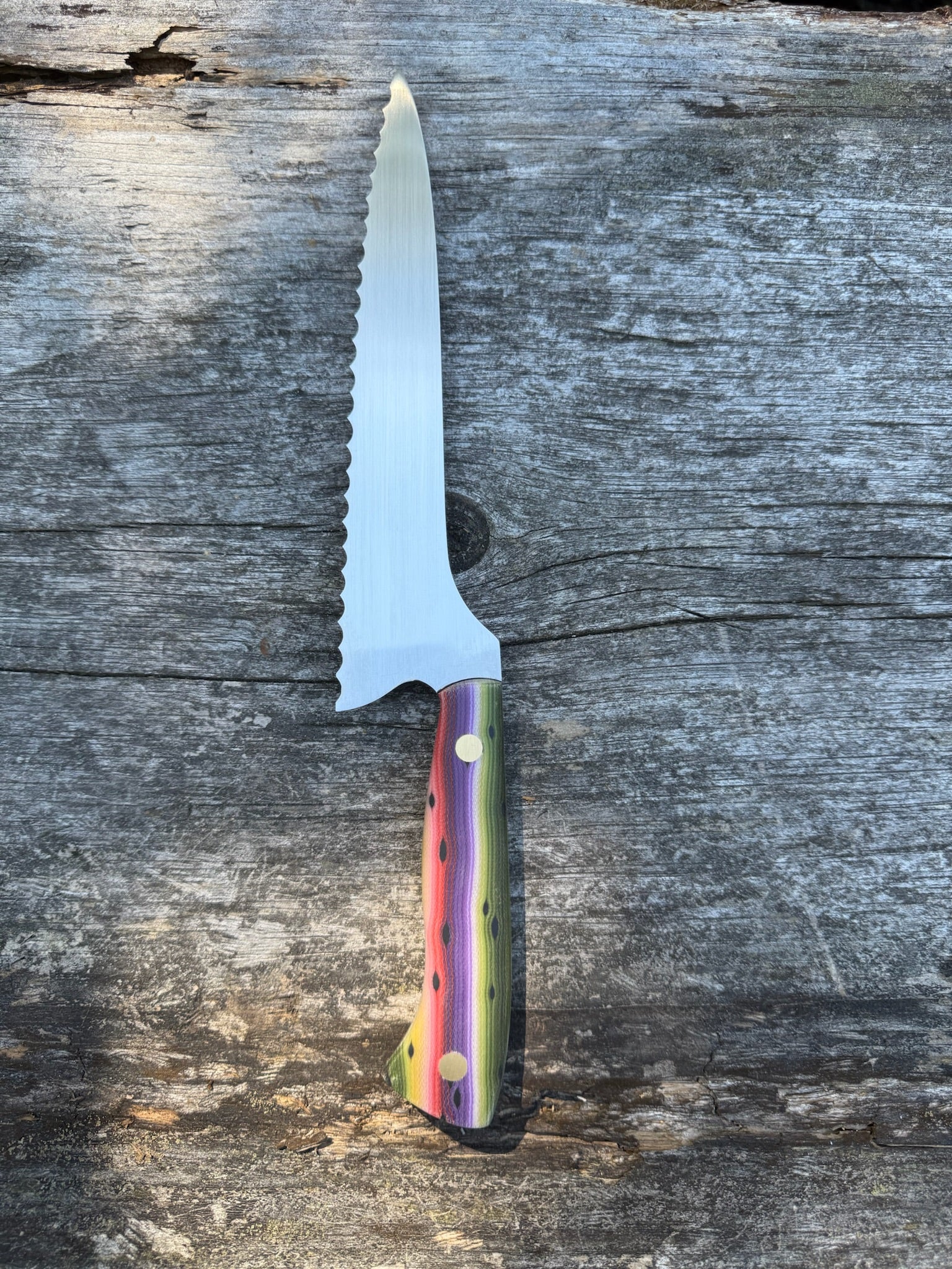 Offset Serrated