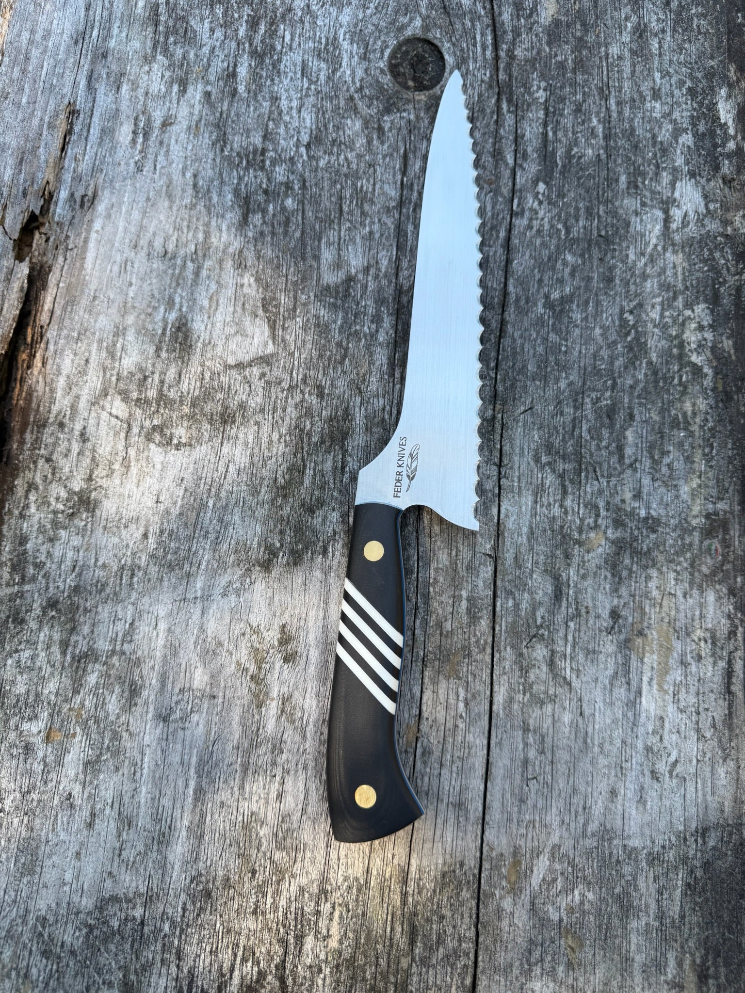 Offset Serrated