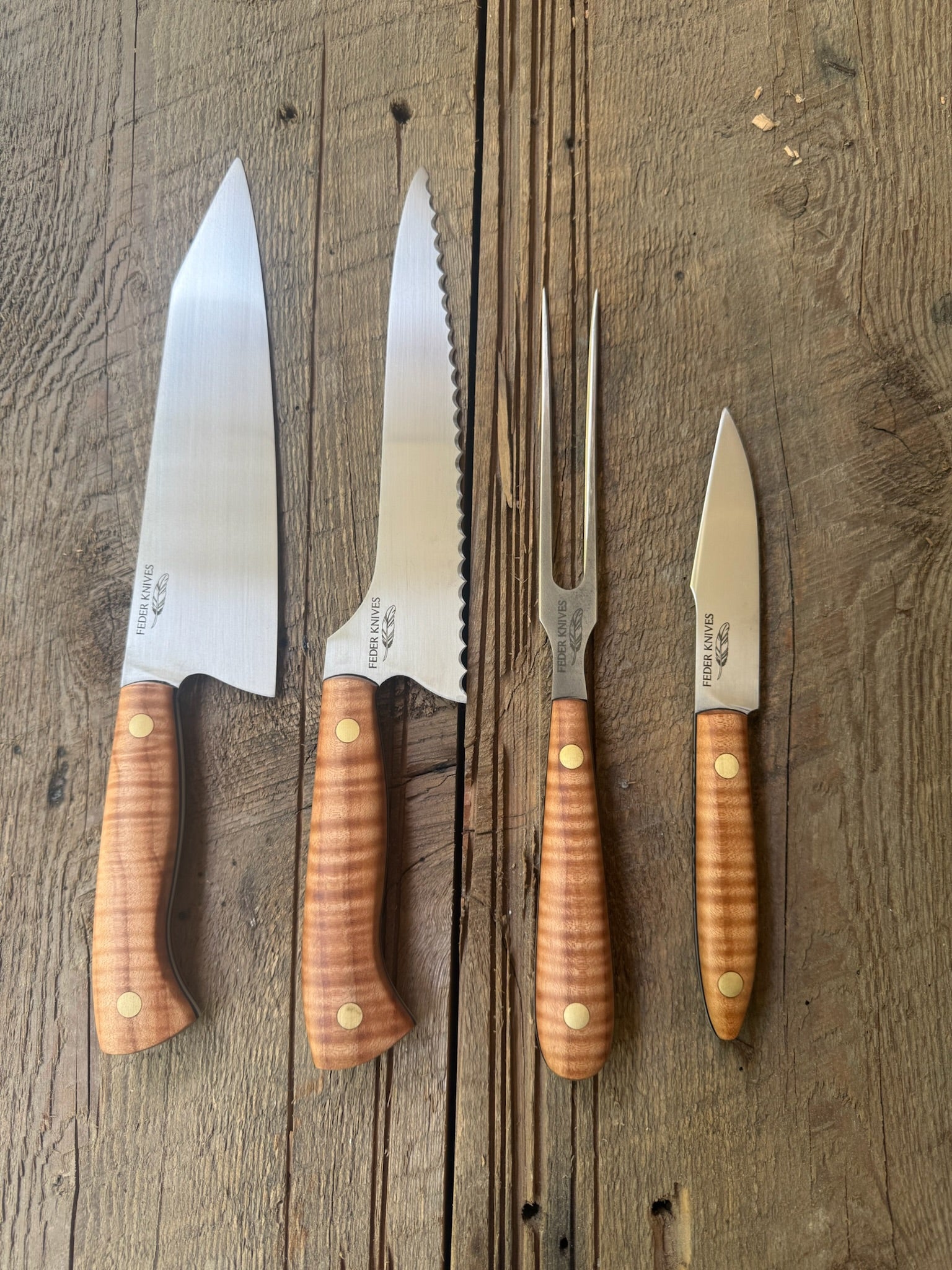 4 Piece Maple Set